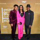 Courtney B. Vance, right and his two children.